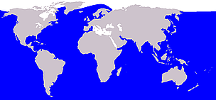 Humpback whale range
© Wikipedia Humpback whale range
© Wikipedia
