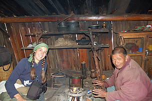 A monk inviting me into his hut
© WWF / Colina Frisch
© WWF / Colina Frisch