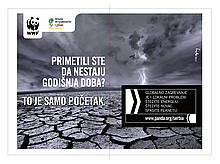 One of the billboards developed by OM Ogilvy Beograd for WWF's campaign in Serbia on climate change ...
© OM Ogilvy Beograd
© OM Ogilvy Beograd