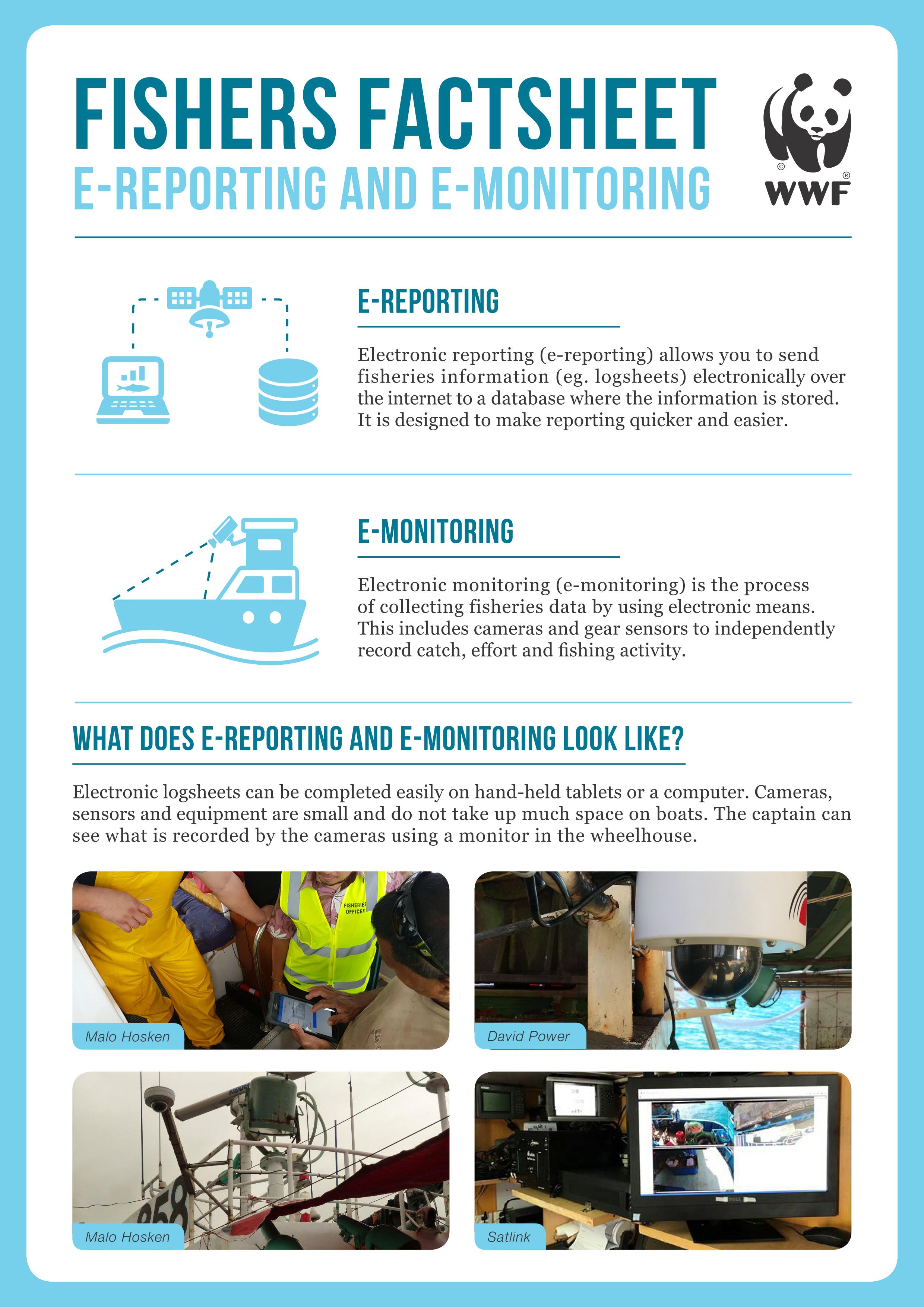 Fisheries Factsheet eReporting and eMonitoring WWF